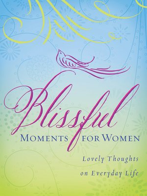 cover image of Blissful Moments for Women